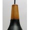 Maxim Lighting Nordic 1-Light 7" Wide Walnut / Black Pendant Light 11350WNBK - alternate 3